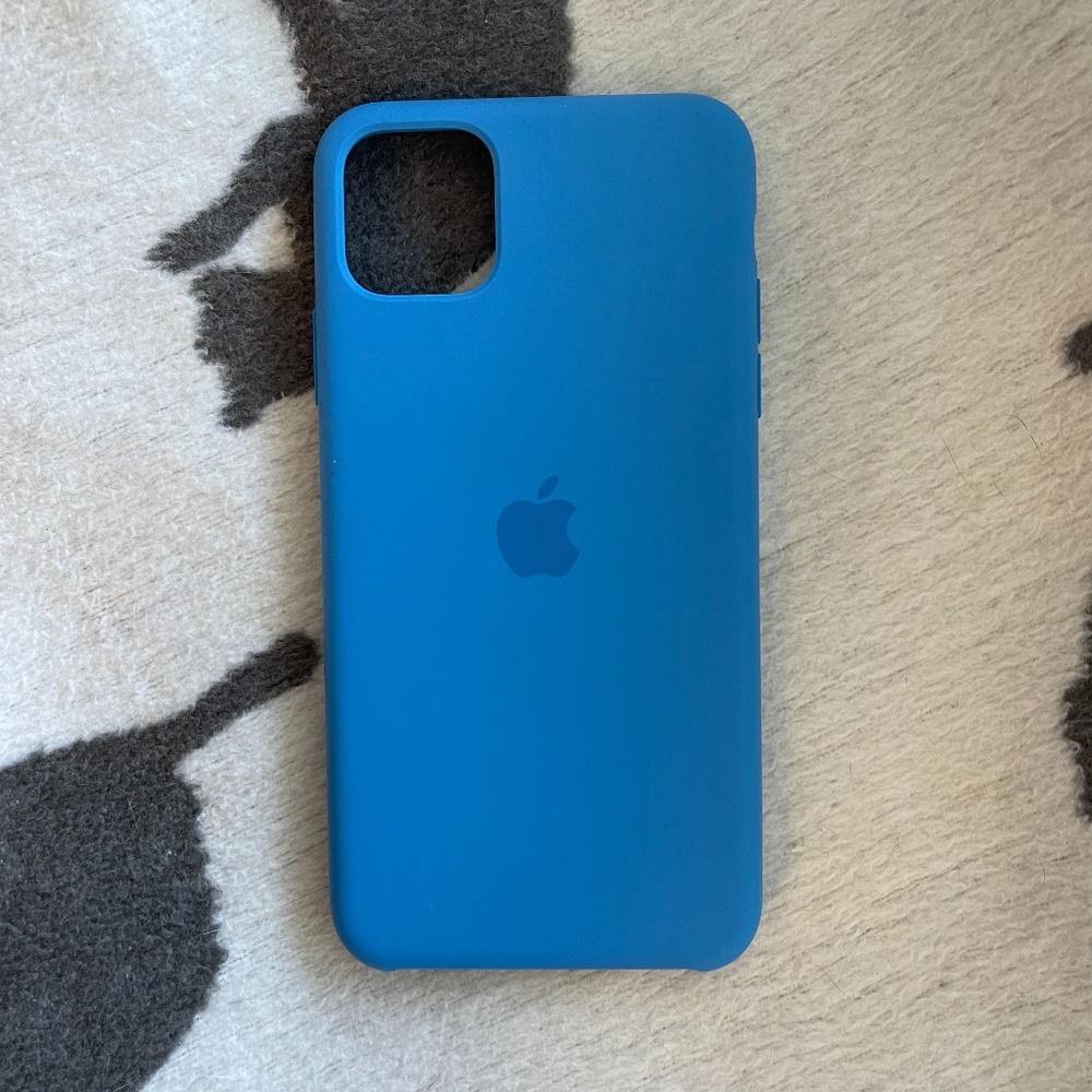 Apple 11 Pro Max Silicone Case "Surf Blue"